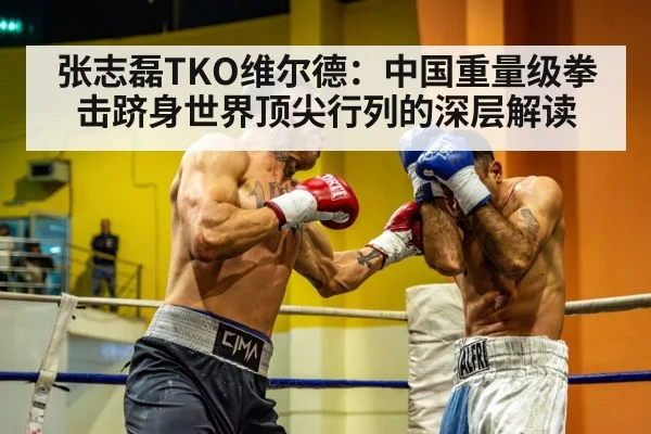 Chinese heavyweight boxer